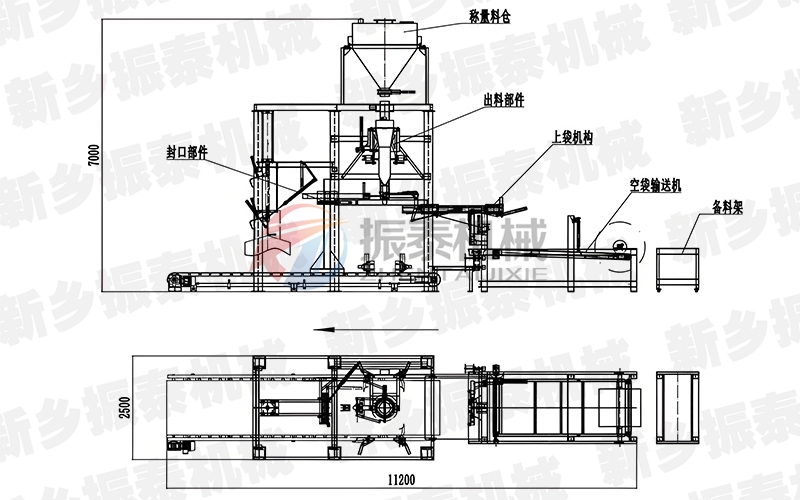 噸袋包裝機(jī)圖紙